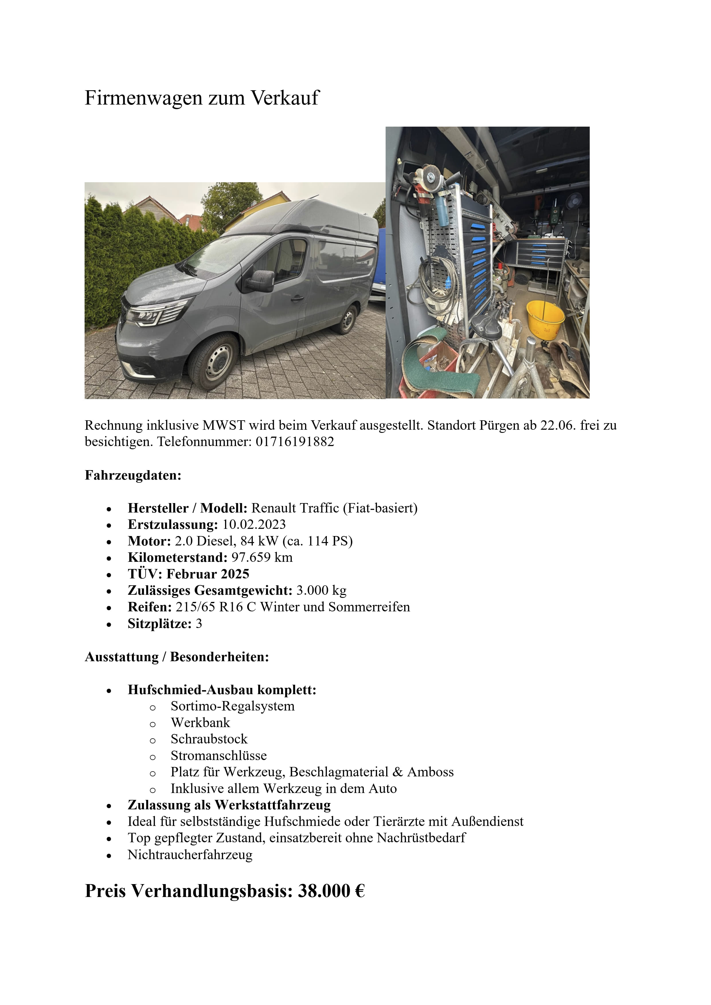 Firmenwagen zum Verkauf 1