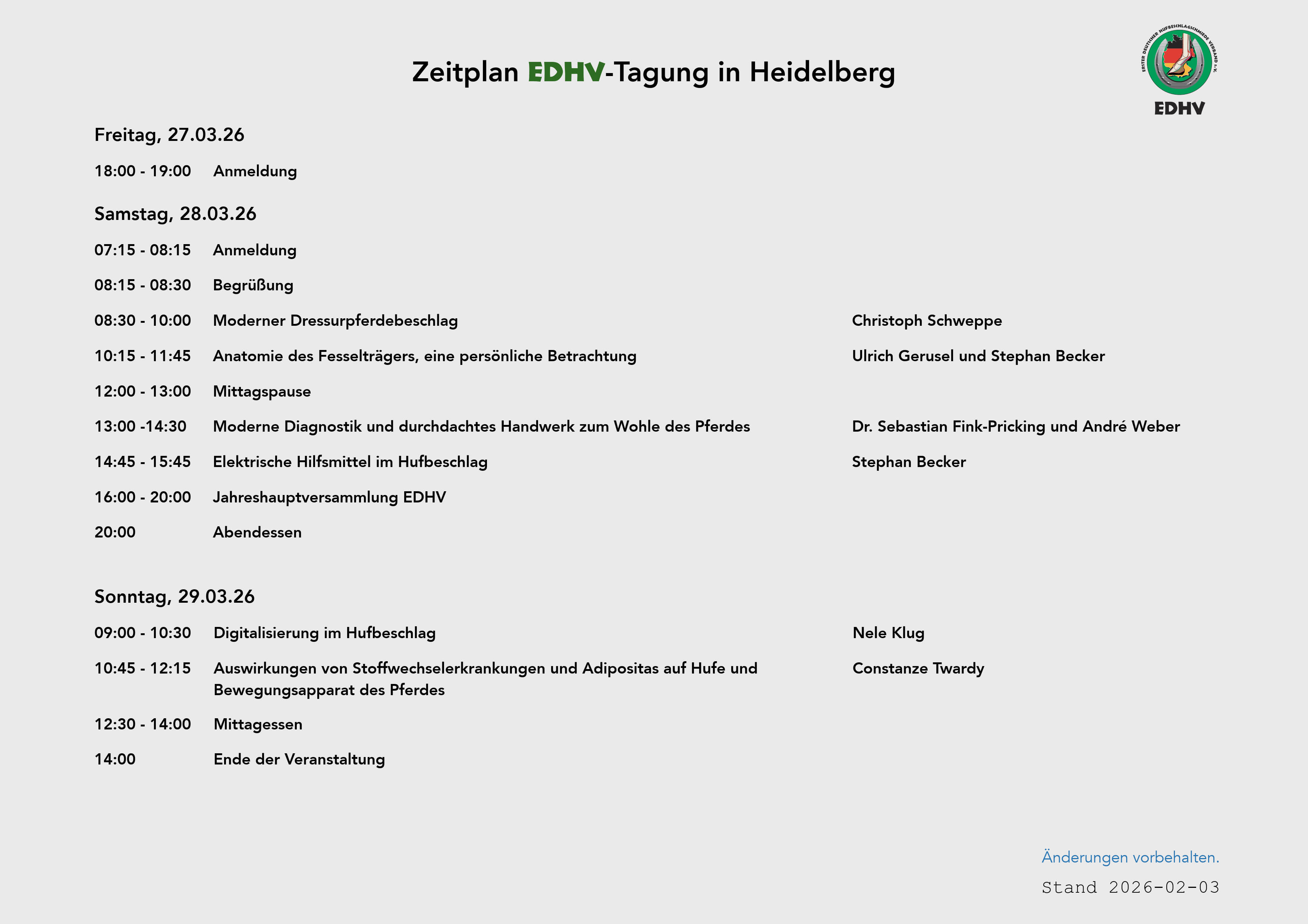 2026 03 2829 Zeitplan FV EDHV Experten Heidelberg 01 300